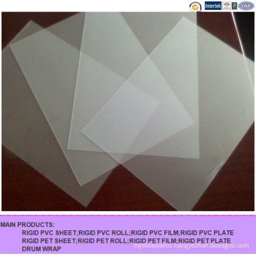 Clear Matt Rigid PVC Sheet for Printing